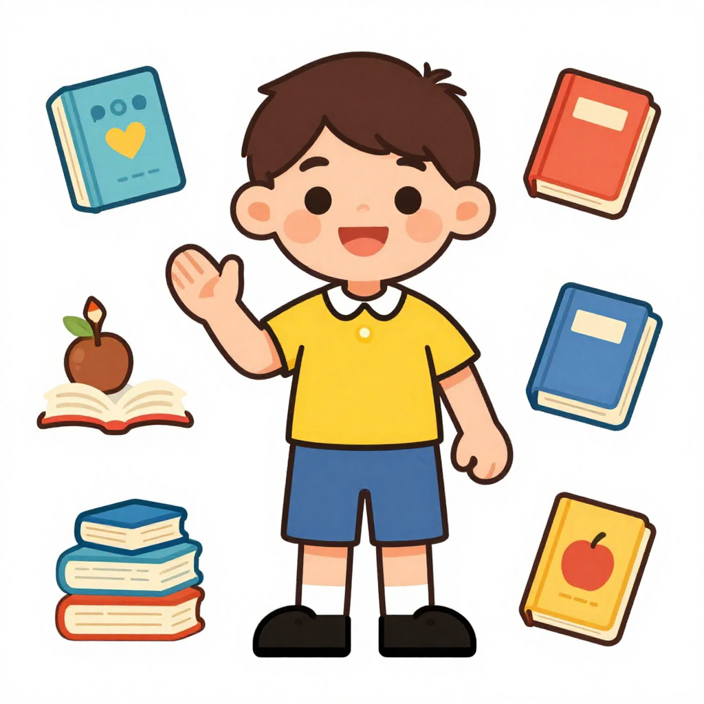 Karakter ontwerp voor educatieve app